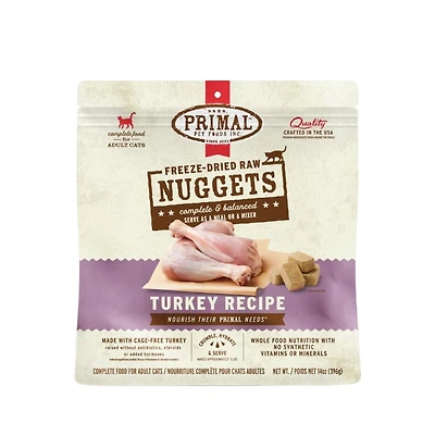 Freeze Dried Cat Food Nuggets - Raw & Natural Nutrition