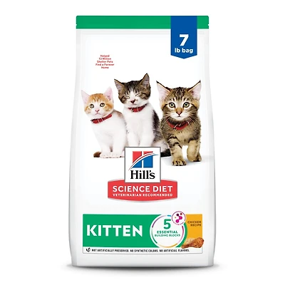 - Kitten Dry Cat Food for Healthy Growth & Development – Chicken Recipe