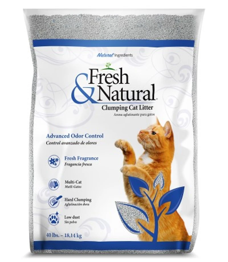 - Clumping Clay Cat Litter - Low Dust Natural Mineral Crystals for Odor Control - Scented