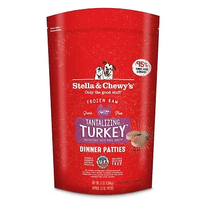 Stella & Chewy's - Frozen Dog Food - Tantalizing Turkey