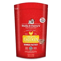 Stella & Chewy's - Frozen Dog Food - Chewy's Chicken Patties