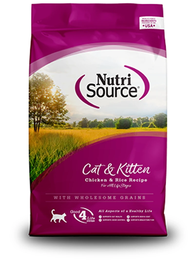 NutriSource - Cat Food - Cat & Kitten Chicken & Rice