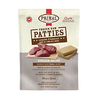 Primal - Frozen Dog Food - Patties - Venison