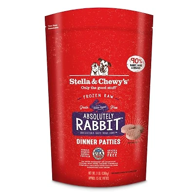 Stella & Chewy's - Frozen Dog Food - Absolutely Rabbit