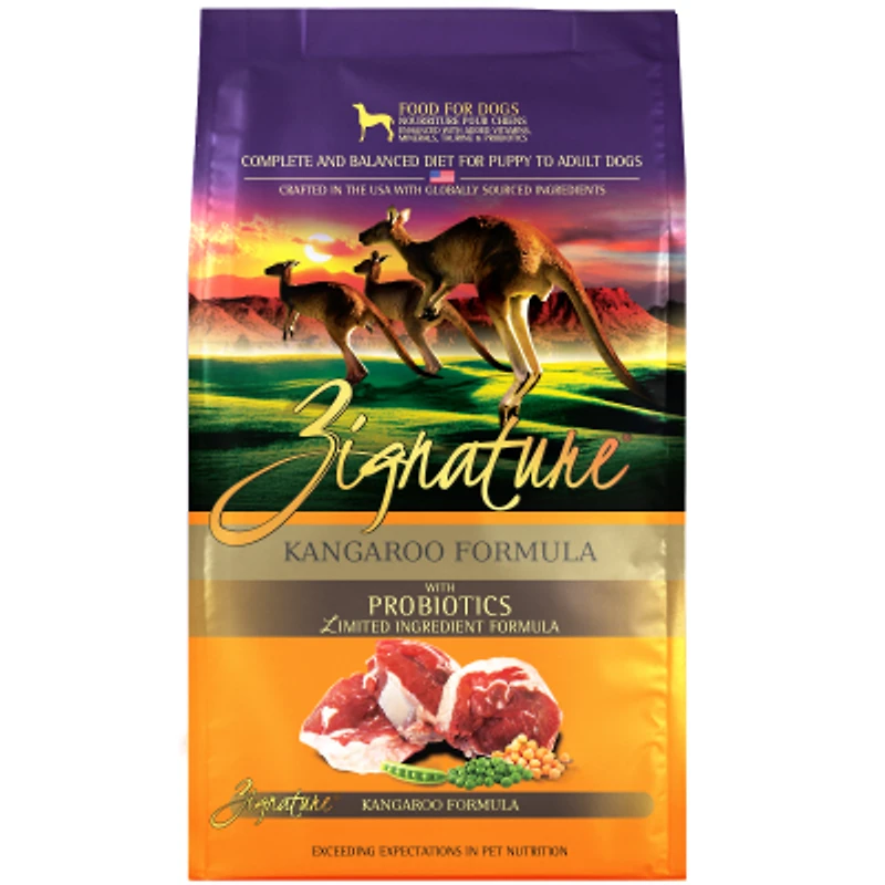 Zignature - Dog Food - Grain-Free Kangaroo