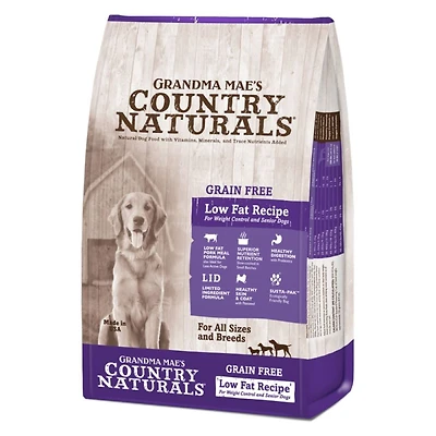 - Dog Food - Grain Free Limited Ingredient Low Fat