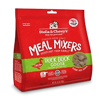 Stella & Chewy's - Freeze Dried Raw Dog Food Meal Mixer - High Protein & Grain Free - Duck Duck Goose Recipe - 3.5 oz