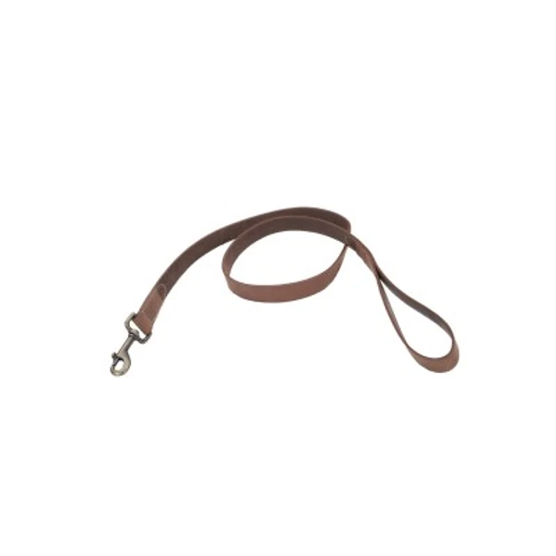 Coastal - Leather Dog Leash - Chocolate Brown