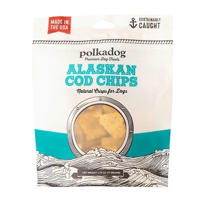 Polkadog - Single Ingredient Dog & Cat Treat - Cod Chips