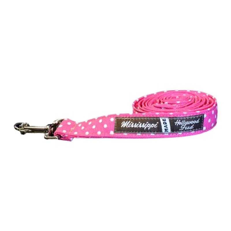 Mississippi Made - Durable Dog Leash - Soft Cotton & Heavy Duty Hardware - Assorted Limited Edition