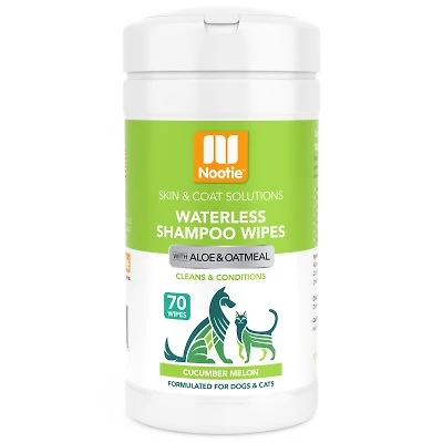 Nootie - Pet Grooming Wipes - Cucumber Melon
