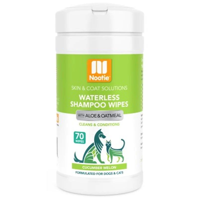 Nootie - Pet Grooming Wipes - Cucumber Melon