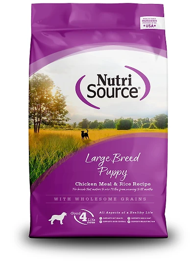- Dog Food - Large Breed Puppy Chicken & Rice