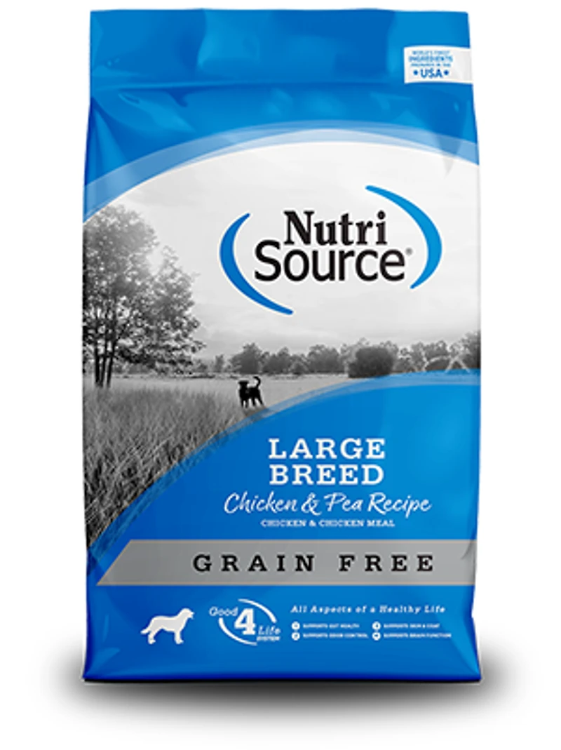 NutriSource - Dog Food - Large Breed Grain-Free Chicken & Pea