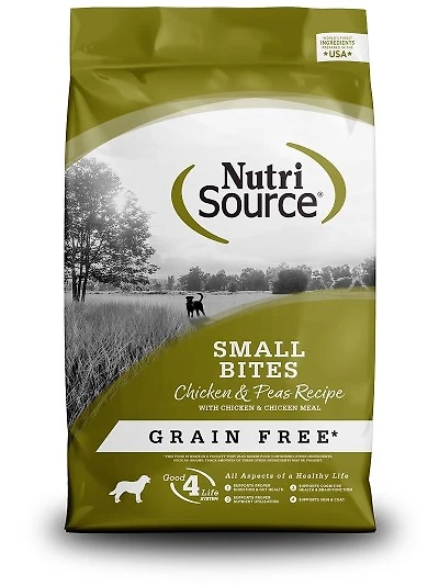 NutriSource - Dog Food - Grain Free Small Bites Chicken & Pea