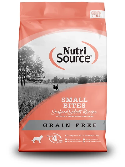 NutriSource - Dog Food - Grain Free Seafood Select Small Bites