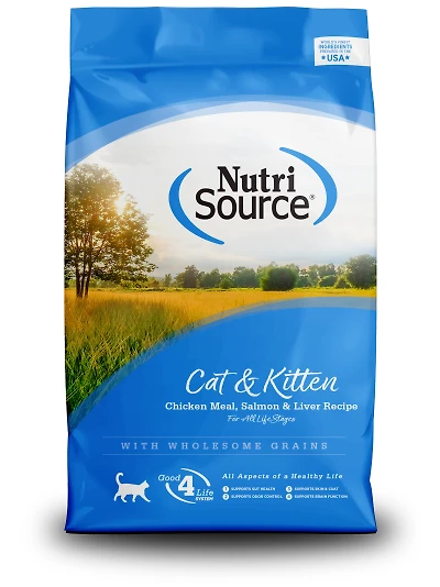 - Cat Food - Cat & Kitten Chicken Meal,  Salmon,  & Liver