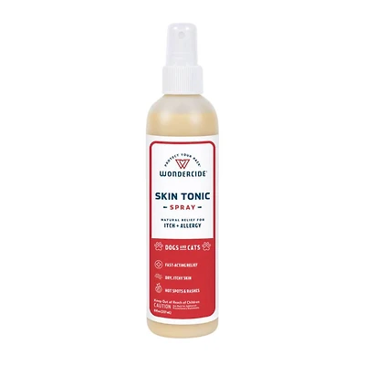 Wondercide - Skin Tonic Spray for Dogs + Cats - Plant Based Itch Relief with Natural Essential Oils