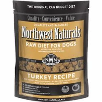Northwest Naturals - Frozen Dog Food - Turkey Nuggets