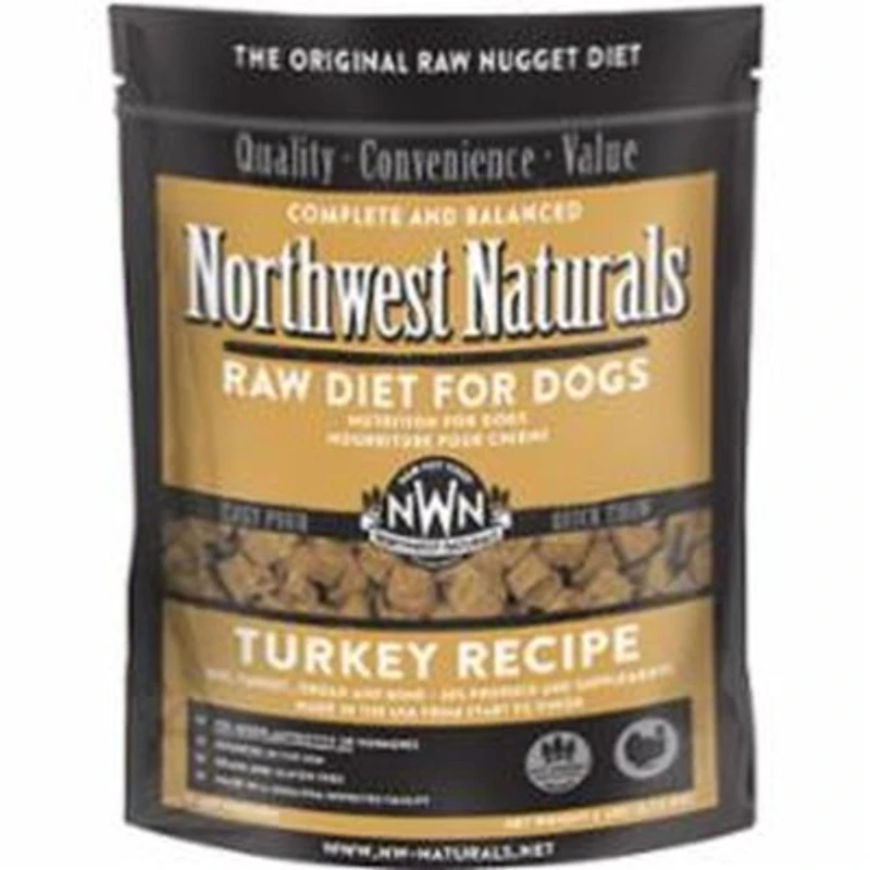 Northwest Naturals - Frozen Dog Food - Turkey Nuggets