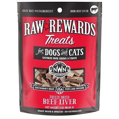 Northwest Naturals - Freeze Dried Dog & Cat Treat - Beef Liver