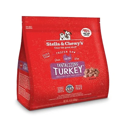 Stella & Chewy's - Frozen Dog Food - Dinner Morsels - Turkey