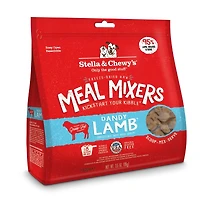 Stella & Chewy's - Freeze Dried Raw Dog Food Meal Mixer - High Protein & Grain Free - Dandy Lamb Recipe - 3.5 oz