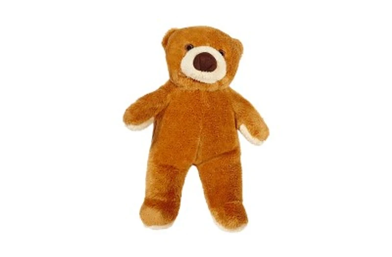 Fluff & Tuff - Plush Dog Toy - Soft Plush with Tuffweb Mesh for Snuggles & Play - Cubby Bear