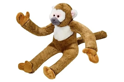 Fluff & Tuff - Plush Dog Toy - Soft Plush with Tuffweb Mesh for Snuggles & Play - Albert Monkey