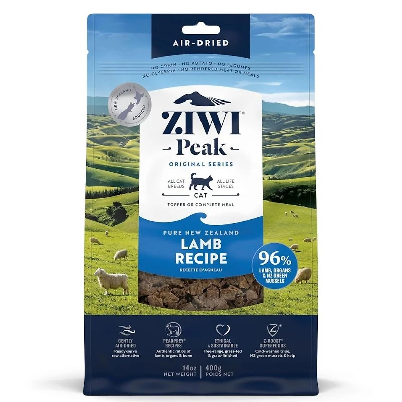 ZIWI Peak - Gently Air Dried Cat Food – Grain Free & High Protein Raw Nutrition
