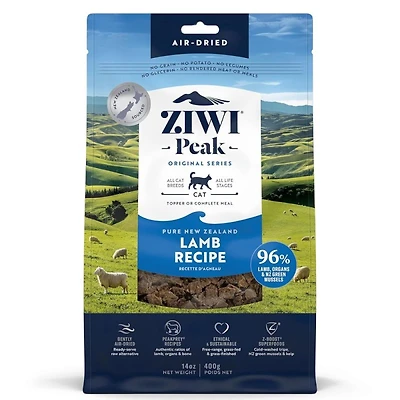 ZIWI Peak - Gently Air Dried Cat Food – Grain Free & High Protein Raw Nutrition