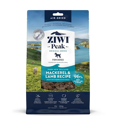 - Gently Air Dried Dog Food – Grain Free & High Protein Raw Nutrition – Mackerel & Lamb Recipe