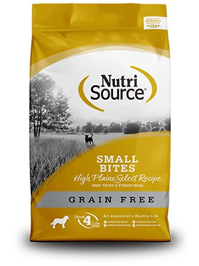 NutriSource - Dog Food - Grain-Free High Plains Select Small Bites
