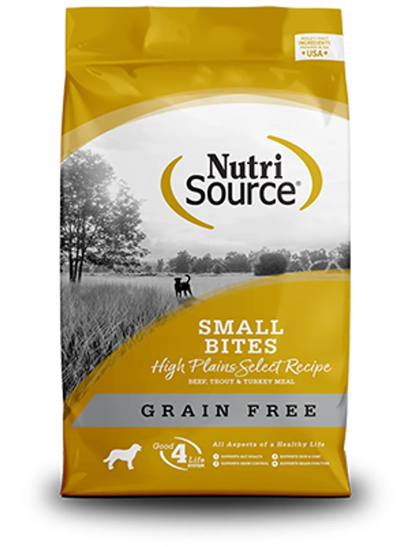 NutriSource - Dog Food - Grain-Free High Plains Select Small Bites