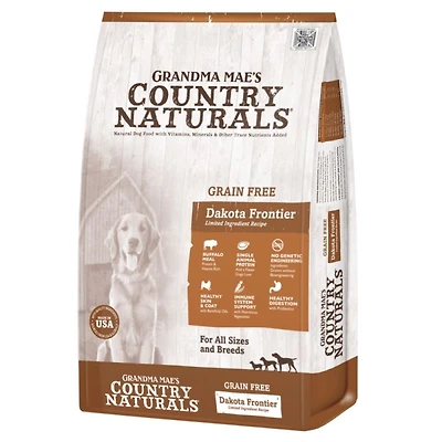 Country Naturals - Dog Food - Grain Free Dakota Frontier Buffalo