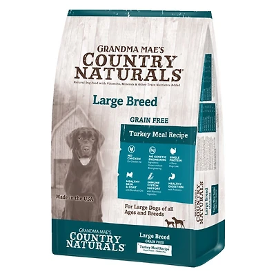 Country Naturals - Dog Food - Grain-Free Large Breed Limited Ingredient Turkey
