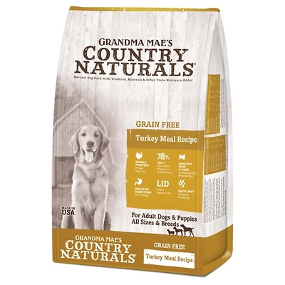 Country Naturals - Dog Food - Grain-Free Limited Ingredient Turkey