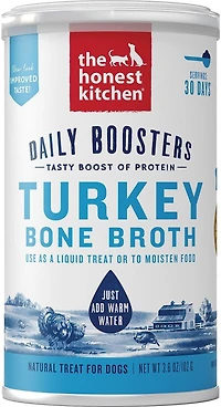 Honest Kitchen - Daily Boosts: Instant Turkey Bone Broth with Turmeric