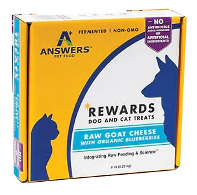Answers - Treat - Raw Goat Milk Cheese Blueberry
