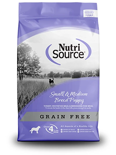 NutriSource - Dog Food - Grain-Free Small & Medium Breed Puppy