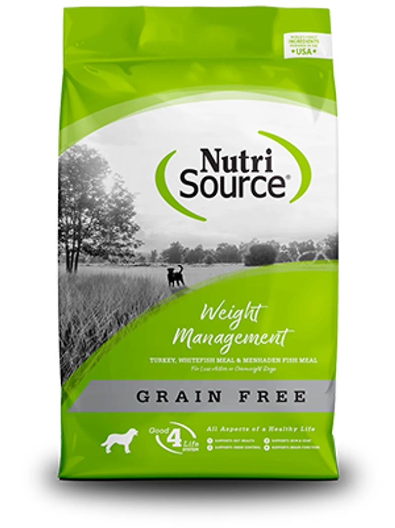 NutriSource - Dog Food - Grain Free Weight Management Turkey