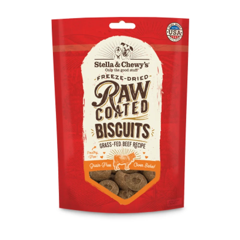 Stella & Chewy's - Dog Treats - Raw Coated Biscuits