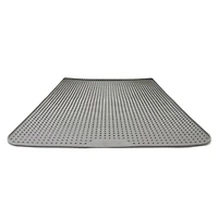 Messy Mutts - Litter Mat - Gray Silicone