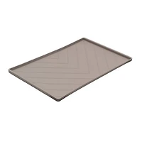Messy Mutts - Silicone Food Mat with Metal Sides