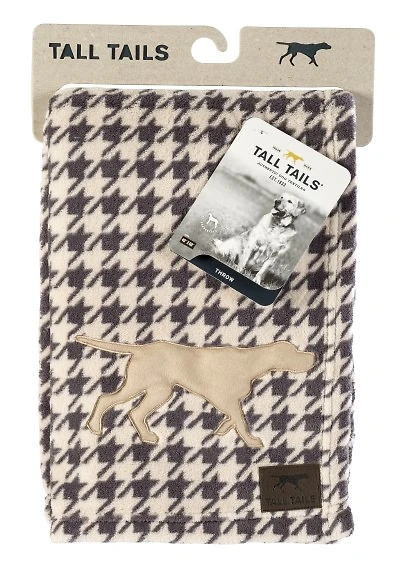 Tall Tails - Dog Bed Blanket - Houndstooth