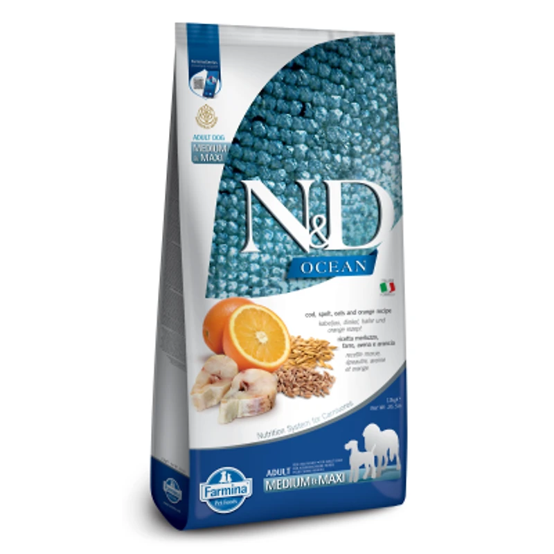 Farmina - Dry Dog Food - Cod, Spelt