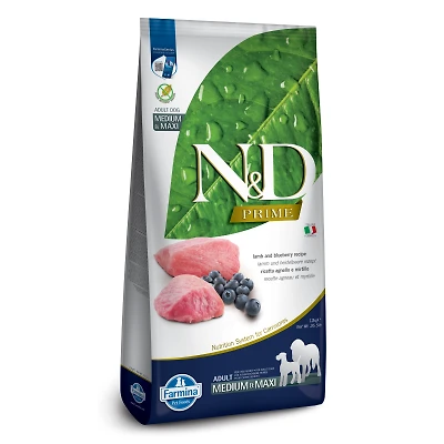 Farmina - Dry Dog Food - Lamb & Blueberry Med/Maxi Adult