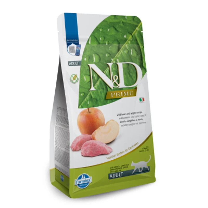 Farmina - Dry Cat Food - Boar & Apple Adult
