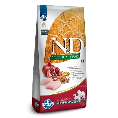 Farmina - Dry Dog Food - Chicken & Pomegranate Med/Maxi Adult