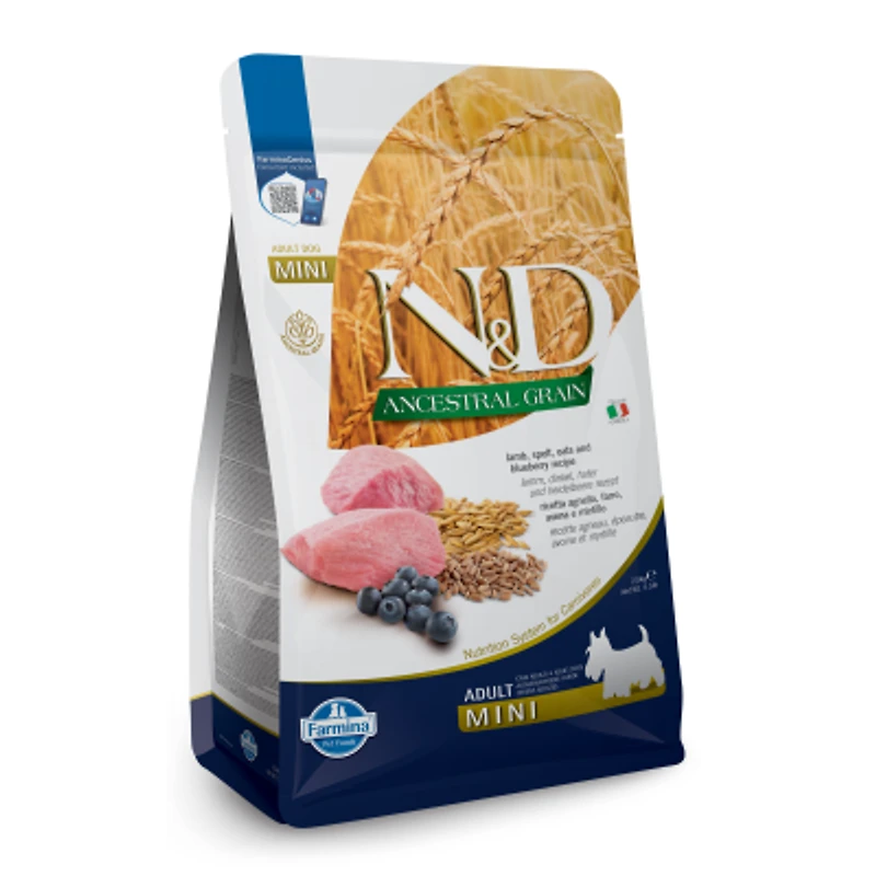 Farmina - Dry Dog Food - Lamb & Blueberry Mini Adult